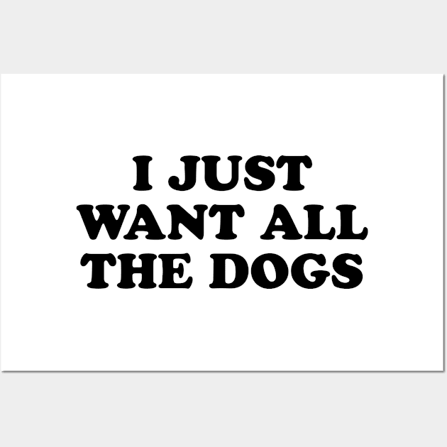 ALL THE DOGS Wall Art by MadEDesigns